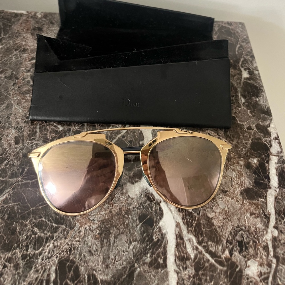 Dior Sunglasses Gold Hardware: REAL!